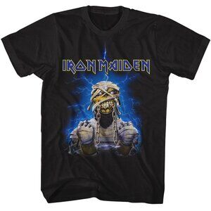 Iron Maiden Mummy Eddie Shirt Heavy Metal Band Music Graphic Tee Vintage Fan 93